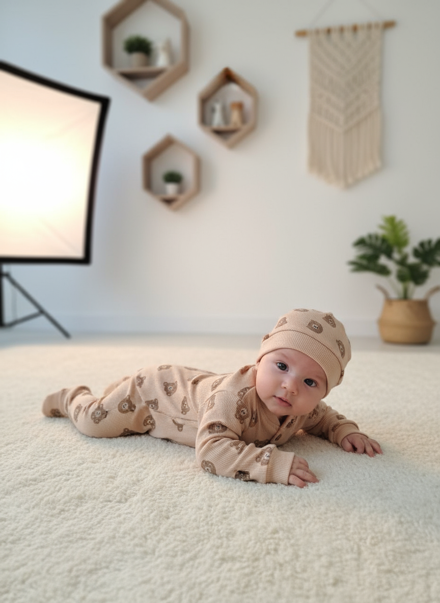 سرهمی تدی کبریتی نوزادی