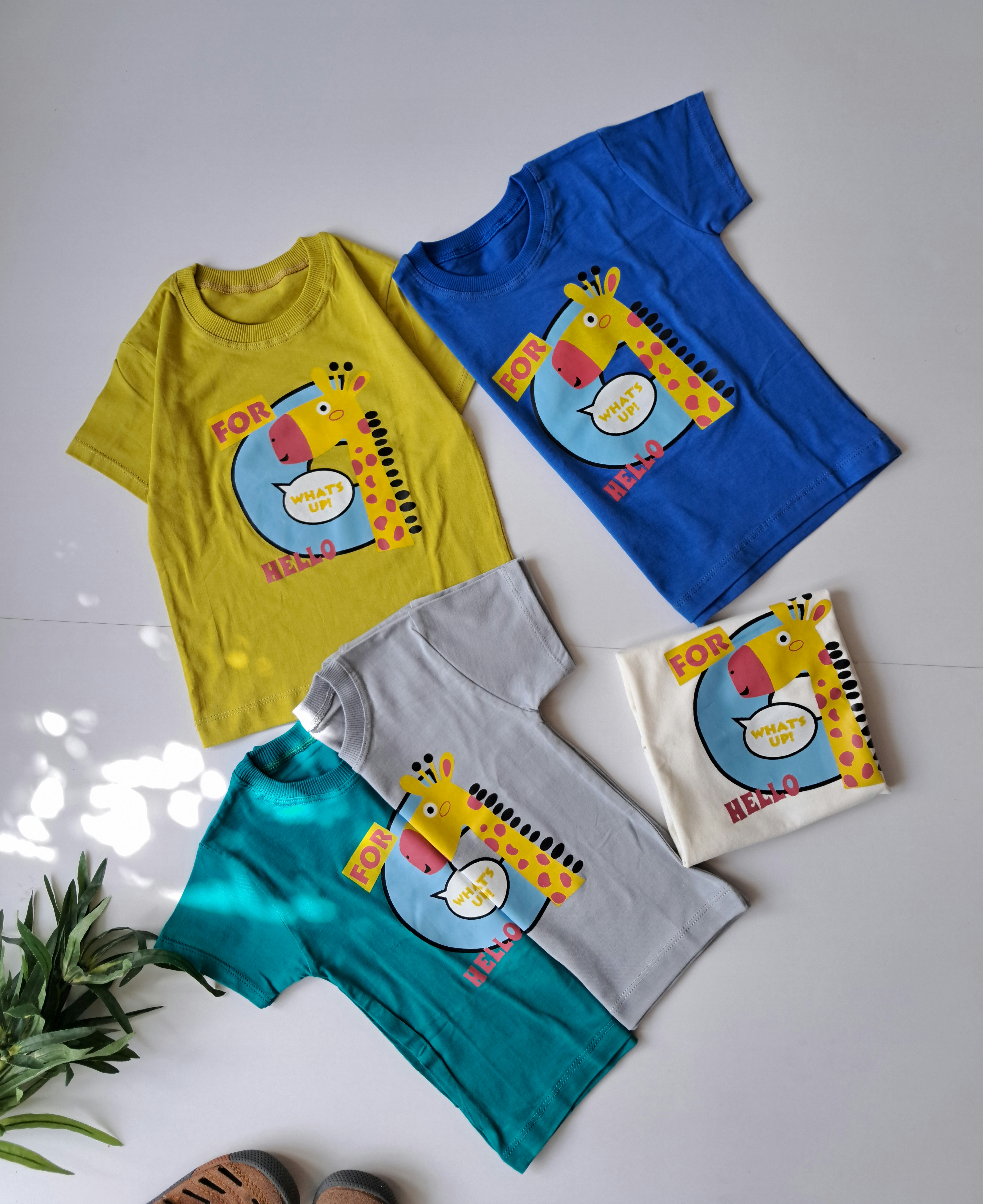 تیشرت زرافه اسپرت بچگانه